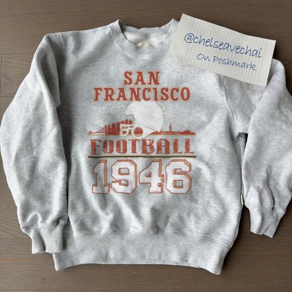 Vintage San Francisco 49ers Football Sweatshirt NFL SF 49ers Men Women Shirt Tee - Picture 1 of 2